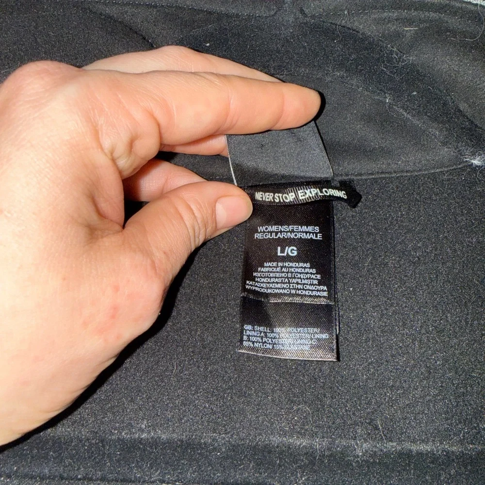 The North Face Heather Gray Softshell Jacket - Picture 5 of 6